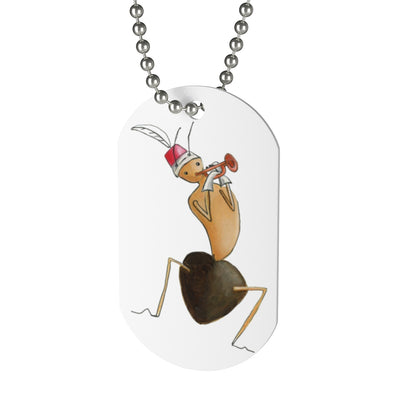 Marching bag ant Dog Tag