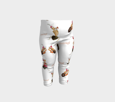 The ants go marching baby leggings.