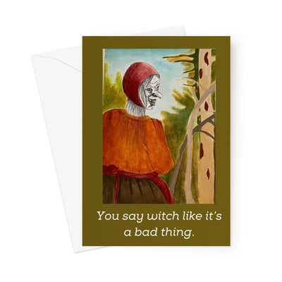 Which Witch? Greeting Card single or pack of ten